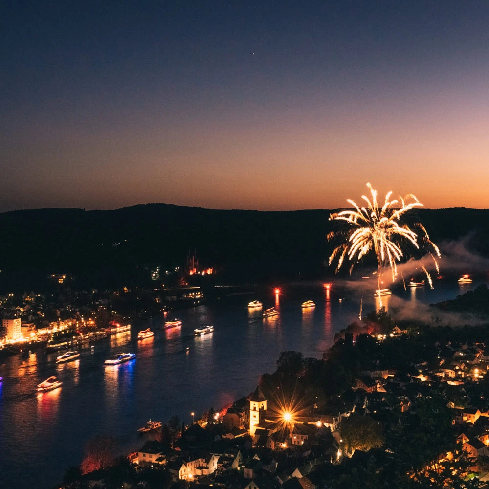 Rhine in Flames